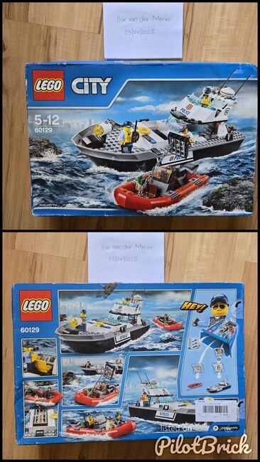 LEGO CITY POKICE 60129 POLICE PATROL BOAT, Lego 60129, Ilse, City, Johannesburg, Image 3