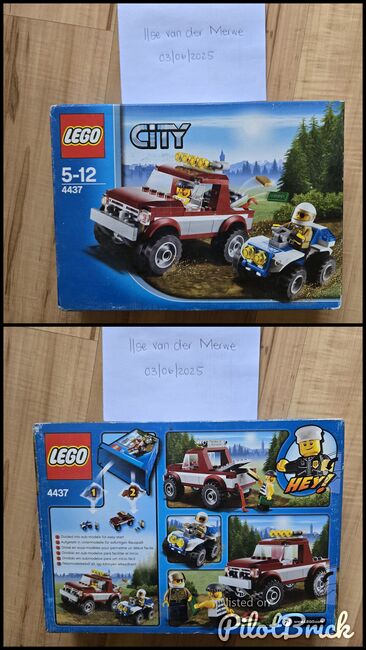 LEGO CITY POLICE 4437 POLICE PERSUIT, Lego 4437, Ilse, City, Johannesburg, Image 3