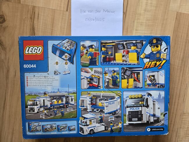 LEGO CITY POLICE 60044 MOBILE POLICE UNIT, Lego 60044, Ilse, City, Johannesburg, Image 2