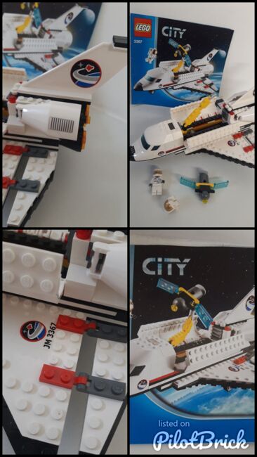 LEGO City Space Shuttle (3367) 100% Complete retired with instructions, Lego 3367, NiksBriks, City, Skipton, UK, Image 7