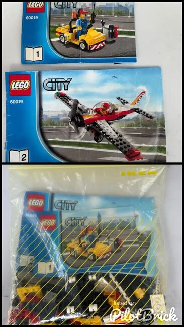 Lego City Stunt Plane, Lego 60019, Sarah Santoro, City, Sutton, Image 3