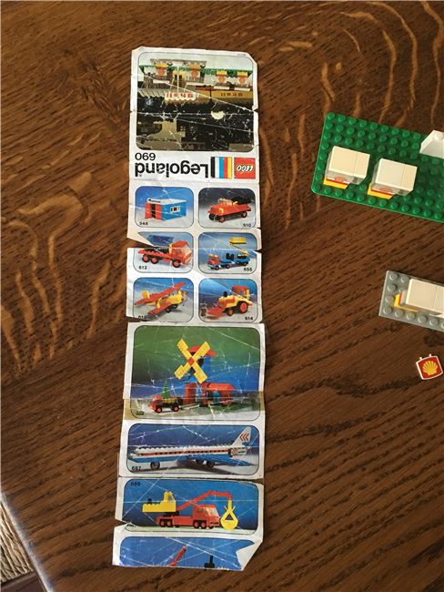 Lego Classic Shell Station 1974, Lego 690, Lucy, LEGOLAND, Abbildung 5