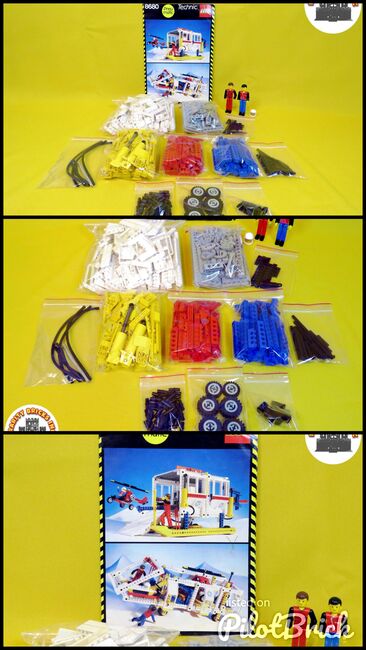 LEGO Classic Technic Arctic Rescue Base, Lego 8680, Rarity Bricks Inc, Technic, Cape Town, Abbildung 4