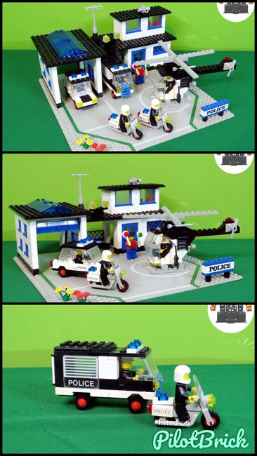 LEGO Classic Town Police Station Bundle (Retired: 1983 - 1984), Lego 6384, Rarity Bricks Inc, Town, Cape Town, Image 4