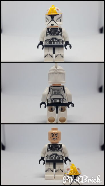 LEGO Clone Pilot, Printed Legs Minifigure Star Wars (sw0609), Lego SW0609, NiksBriks, Star Wars, Skipton, UK, Abbildung 4