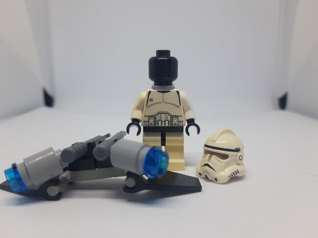 LEGO Clone Trooper with Jet Pack 'Aerial Trooper' Minifigure Star Wars (sw0127), Lego SW0127, NiksBriks, Star Wars, Skipton, UK, Abbildung 4