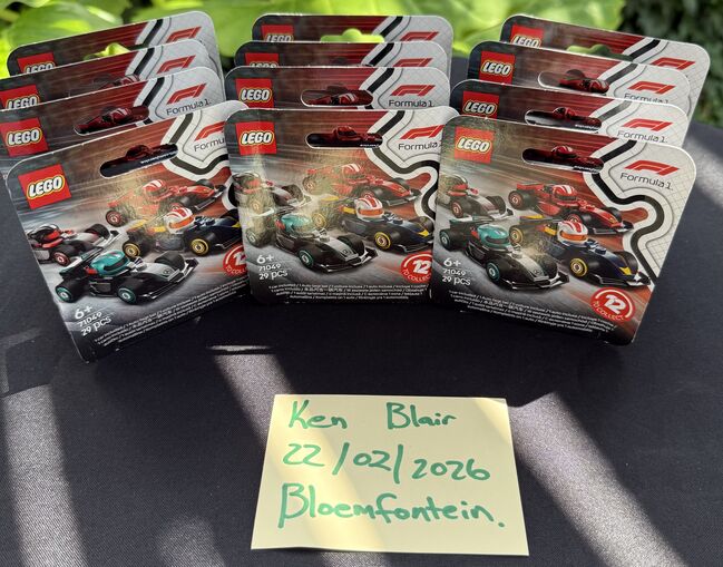 LEGO Collectible Minifigures Formula 1 Series – Sealed Collection (71049 Full Set), Lego 71049, The Kollective, Minifigures, Bloemfontein