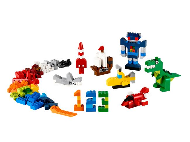 LEGO Creative Supplement, LEGO 10693, spiele-truhe (spiele-truhe), Classic, Hamburg, Abbildung 4