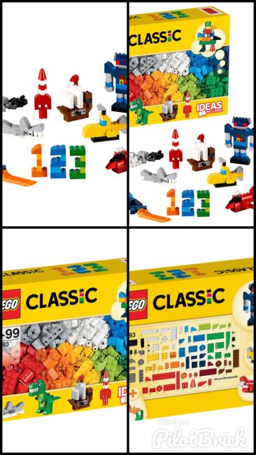 LEGO Creative Supplement, LEGO 10693, spiele-truhe (spiele-truhe), Classic, Hamburg, Abbildung 5