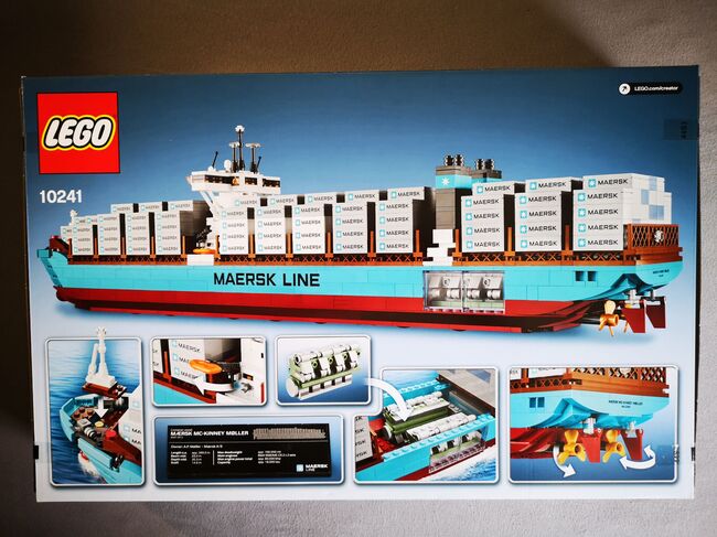 LEGO Creator 10241 Maersk Containerschiff NEU/OVP/MISB/EOL, Lego 10241, Marc, Creator, Mannheim, Abbildung 7