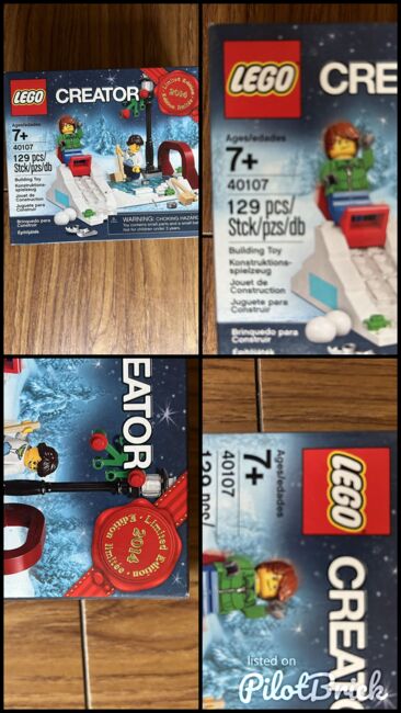 Lego Creator 2014 limited edition Christmas set, Lego 40107, Sam Harlow, Diverses, Todmorden, Abbildung 7