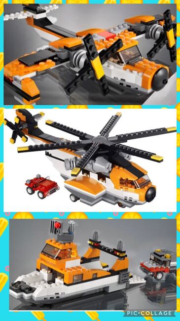 Lego Creator 3-in-1 Transport Chopper, Lego  7345, Fiona Stauch, Creator, Cape Town, Abbildung 4