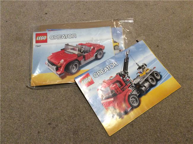Lego Creator 3-in-1 Highway Truck/Car/Crane, Lego 7347, Neil Tayler, Creator, Reading