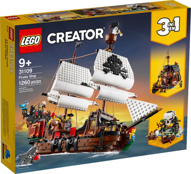 lego creator 3 in 1 pirate ship, Lego 31109, Callum, Creator, Bristol