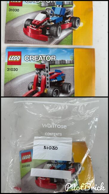 Lego Creator 3-in-1 Red Go Kart, Lego 31030, Sarah Santoro, Creator, Sutton, Image 3