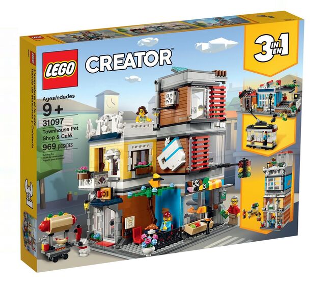 Lego Creator 31097 Townhouse Pet Shop & Café 3 in 1, Lego 31097, Momin Bilal, Creator, Bhiwandi