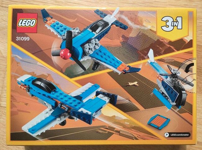 LEGO Creator 31099 Propellerflugzeug, Lego 31099, Jochen, Creator, Radolfzell, Image 2