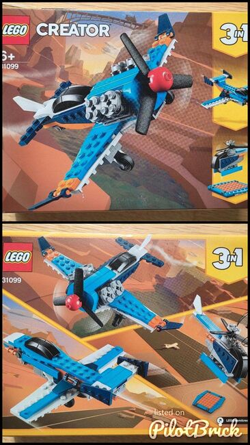 LEGO Creator 31099 Propellerflugzeug, Lego 31099, Jochen, Creator, Radolfzell, Abbildung 3
