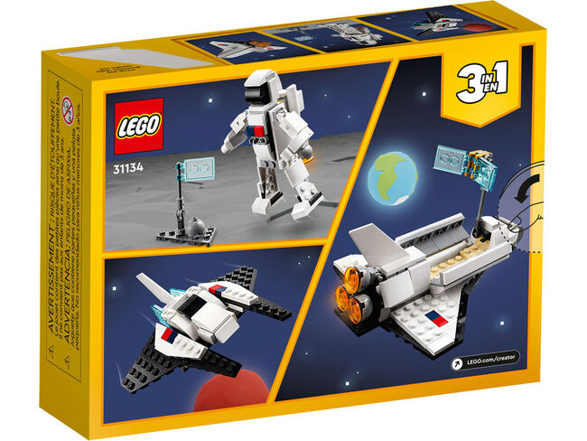 LEGO Creator 3in1 Space Shuttle, Lego 31134, The Brickology, Creator, Singapore, Image 2