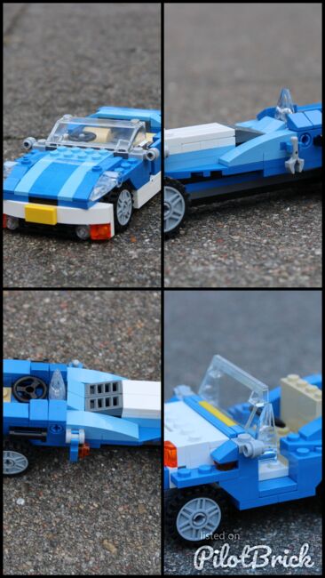 Lego Creator Blaues Cabriolet (3in1), Lego 6913, Lara S, Creator, Hamburg, Abbildung 6