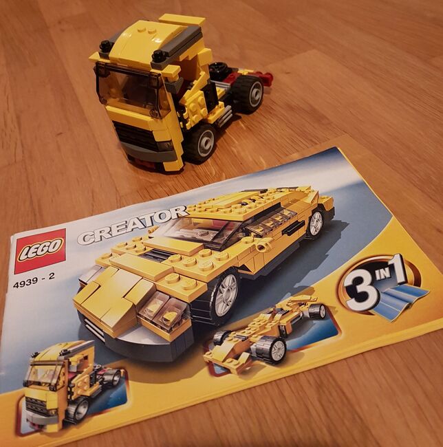 Lego Creator Cool Cars, Lego 4939, Roger, Creator, Pfyn, Abbildung 2