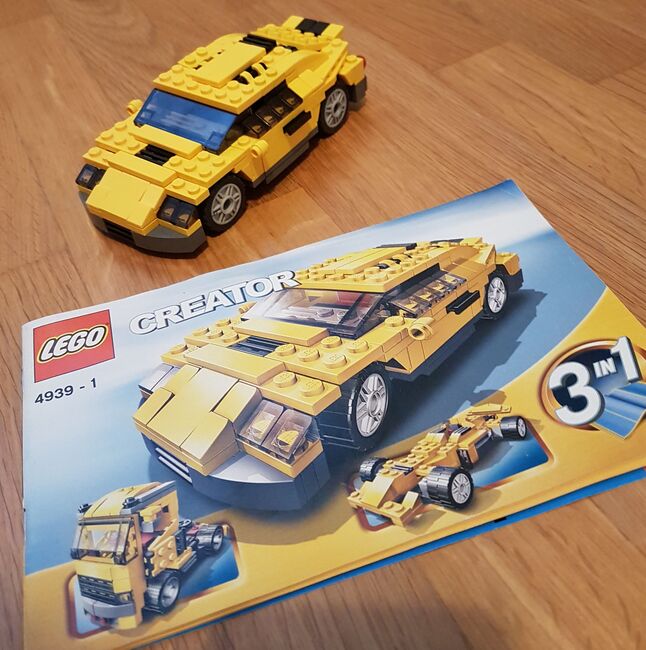 Lego Creator Cool Cars, Lego 4939, Roger, Creator, Pfyn