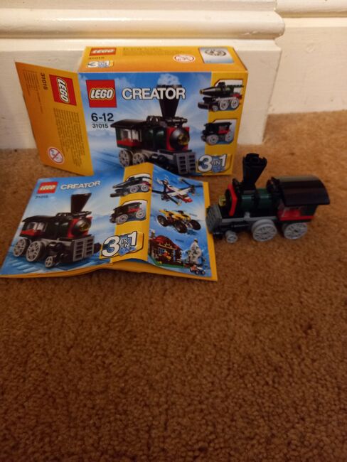 Lego Creator Emerald Express 3 in 1, Lego 31015, Jojo waters, Creator, Brentwood