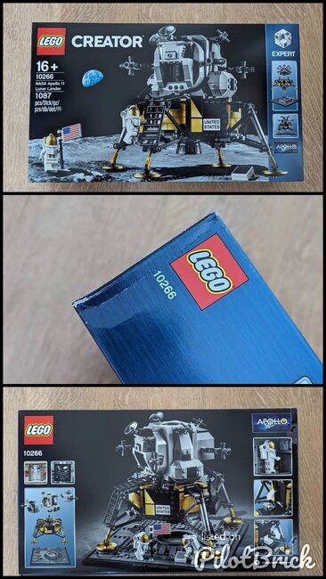 Lego Creator Expert 10266 NASA Apollo 11 Mondlandefähre NEU, Lego 10266, blue, Creator, Zollikofen, Image 4