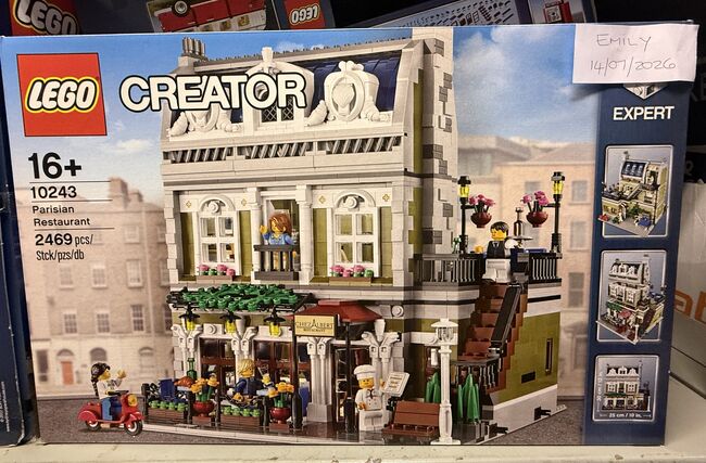 LEGO Creator Expert Parisian Restaurant (10243) – Complete Set, Lego 10243, Emily, Creator, Johannesburg