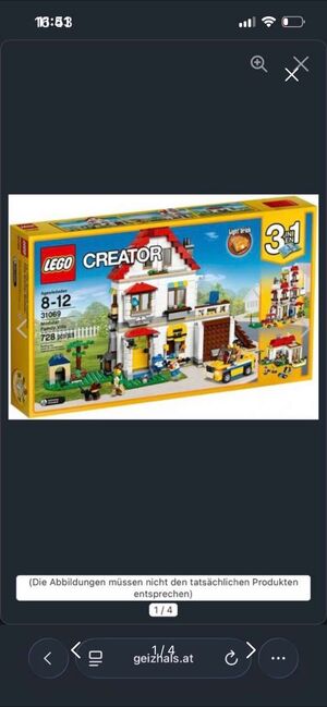 Lego Creator Familienvilla, Lego 31069, Sabine, Creator, Wien