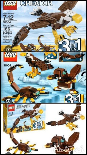 LEGO Creator Fierce Flyer, Lego 31004, Ilse, Creator, Johannesburg, Abbildung 4