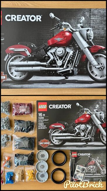 LEGO Creator Harley Davidson Fat Boy, Lego 10269, Sarah, Creator, Berlin, Abbildung 3