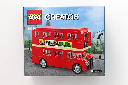 LEGO Creator London Bus, Lego 40220, The Brickology, Creator, Singapore, Abbildung 2