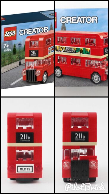 LEGO Creator London Bus, Lego 40220, The Brickology, Creator, Singapore, Image 5