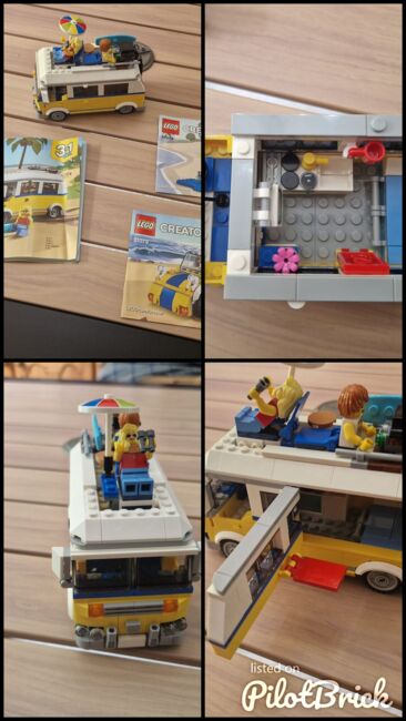 LEGO Creator Sunshine Surfer Van 31079, Lego 31079, Kieran Stevens, Creator, Scaynes Hill, Abbildung 7