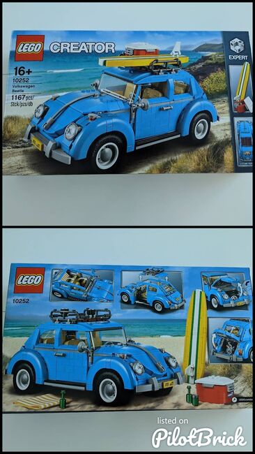 Lego Creator Volkswagen Beetle 10252 neu/ungeöffnet, Lego 10252, blue, Creator, Zollikofen, Image 3