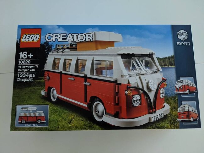 Lego Creator Volkswagen T1 Camper Van 10220 Neu/ungeöffnet, Lego 10220, blue, Creator, Zollikofen