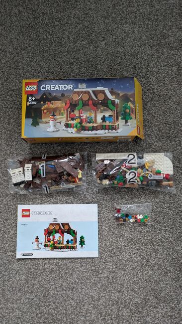 Lego Creator Winter Market Stall, Lego 40602, Ryan , Creator, Winsford