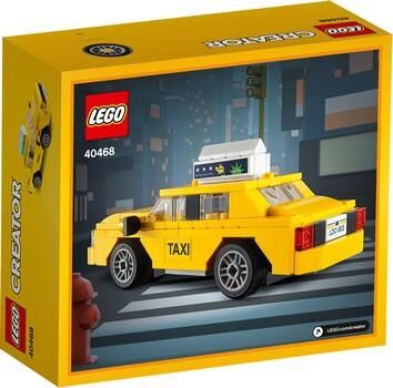 LEGO Creator Yellow Taxi, Lego 40468, The Brickology, Creator, Singapore, Image 2
