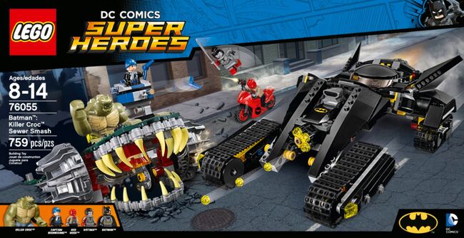 LEGO DC Comics Superheroes - Killer Croc Sewer Smash, Lego 76055, Heather, Super Heroes, Cape Town