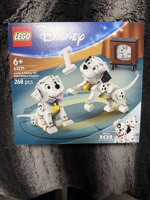 LEGO Disney 43271 Lucky & Penny 101 Dalmatians Puppies Set 268 Pieces, Lego 43271, Martin, Disney, Motherwell