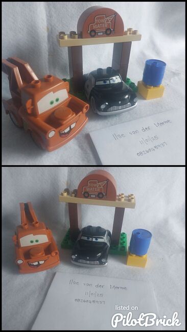 LEGO DUPLO CARS Mater's Yard, Lego 5814, Ilse, DUPLO, Johannesburg, Abbildung 3