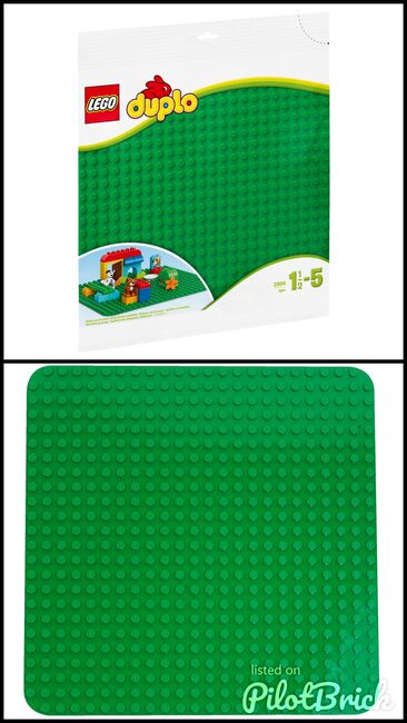 LEGO DUPLO Large Green Building Plate, LEGO 2304, spiele-truhe (spiele-truhe), DUPLO, Hamburg, Abbildung 3