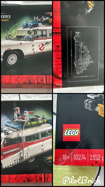 Lego "Ecto 1" Ghosbusters Car - NIB Set 10274, Lego 10274, Neil Tayler, Exclusive, Emmer Green, Reading, Image 8