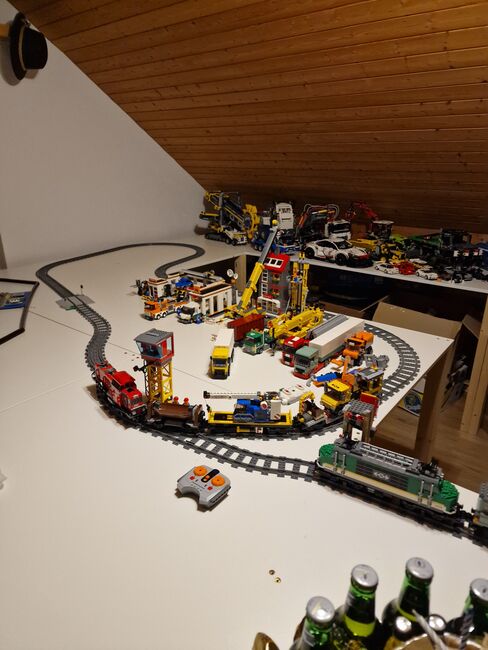 Lego Eisenbahn mit Schienen, Lego, Patrick Bolter, City, Bichelsee, Abbildung 6