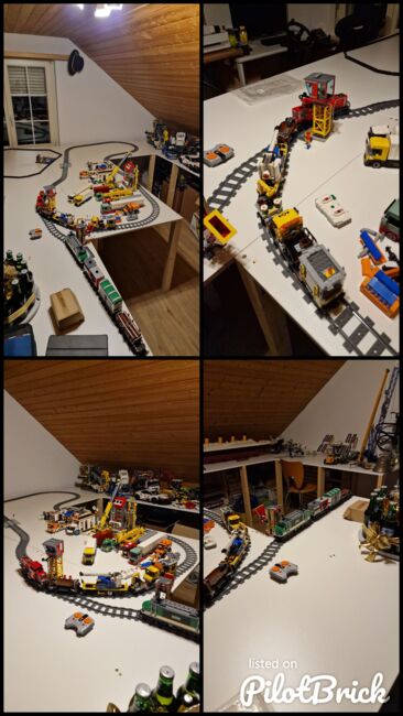 Lego Eisenbahn mit Schienen, Lego, Patrick Bolter, City, Bichelsee, Abbildung 9
