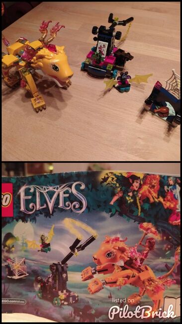 Lego Elves - Azari und die Falle für den Feuerlöwen, Lego 41192, Daisy, Elves, Unterroithen, Abbildung 3