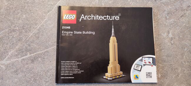 LEGO Empire State Building, 1767 Teile, zerlegt, sortiert, OVP, Lego 21046, Ralph, Architecture, Sprockhövel, Abbildung 2