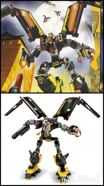 Lego Exo-Force 8105 (Iron Condor), Lego 8105, Chan, Exo-Force, Singapore, Abbildung 3