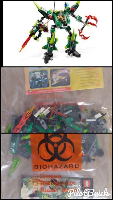 LEGO Exoforce Chameleon // complete - pristine condition - used once, Lego 8114, William Lauzon, Exo-Force, Sherbrooke, Image 4